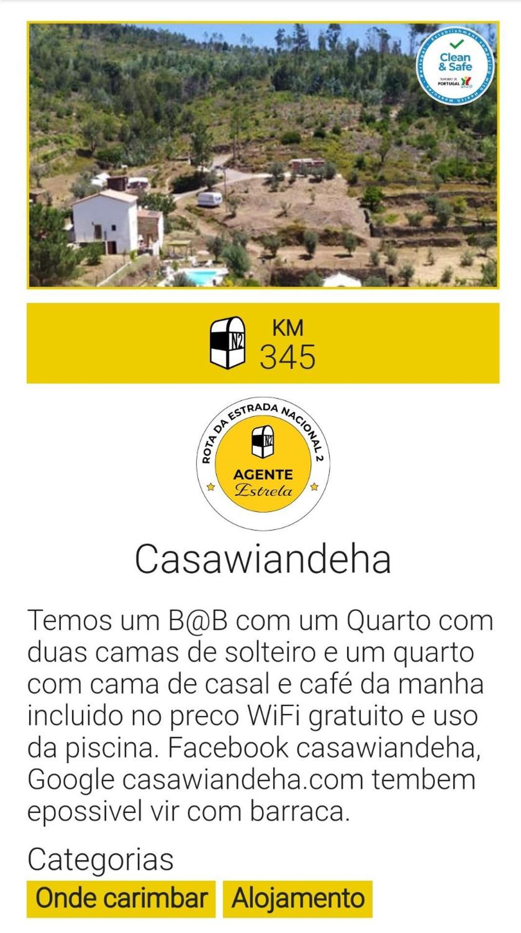 مبيت وإفطار Figueiredo  Casa Wiandeha المظهر الخارجي الصورة